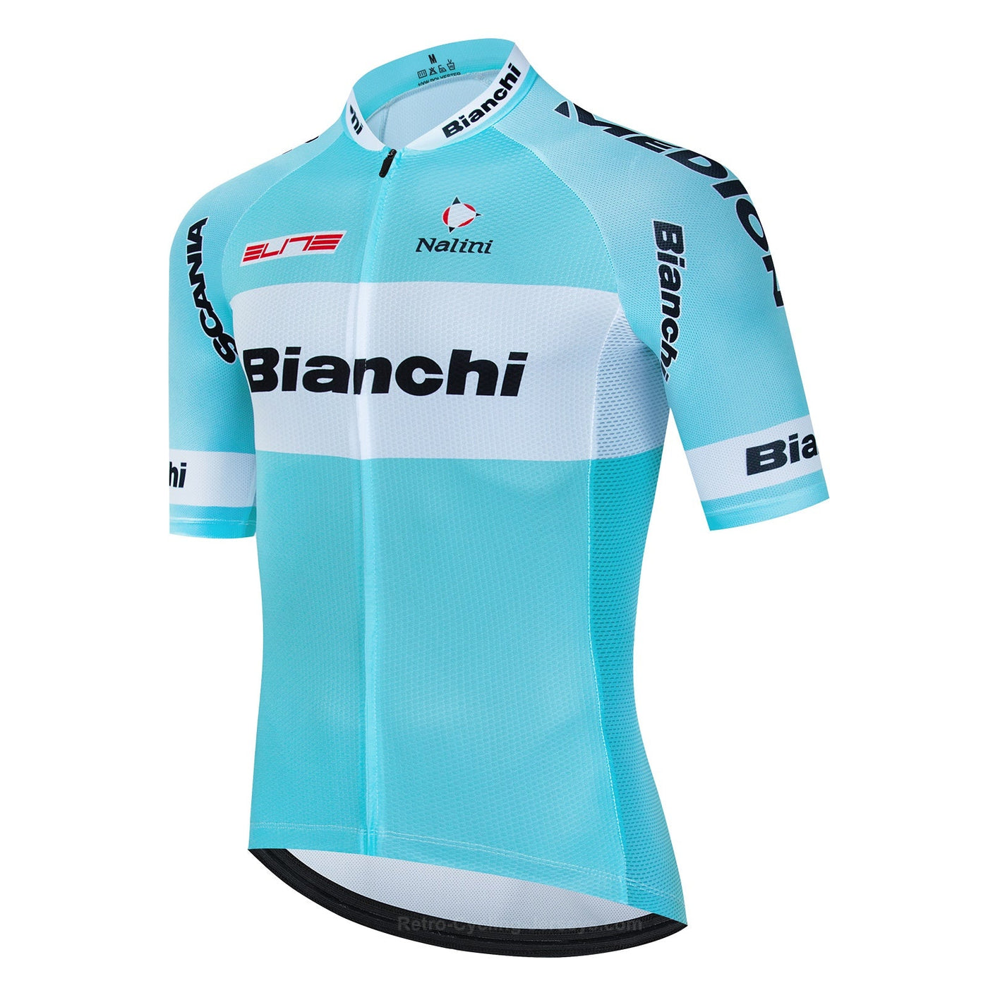 Bianchi Retro Top Short Sleeve Mint