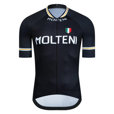 Molteni Retro Top Short Sleeve Black