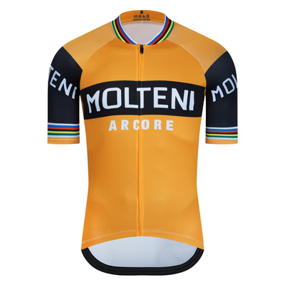 Molteni Retro Top Short Sleeve Orange