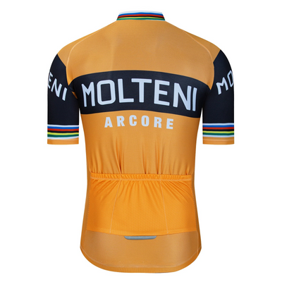 Molteni Retro Top Short Sleeve Orange